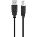Καλώδιο USB Goobay 2.0 σε USB Type B 93597, 3m, μαύρο