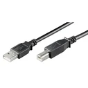 Καλώδιο USB Goobay 2.0 σε USB Type B 93598, 5m, μαύρο