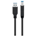 Καλώδιο USB Goobay 3.0 93655, 5 Gbit/s, 1.8m, μαύρο