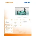 Monitor 27" Philips m2n3201a 27 Ips 180hz Hdmix2 Dp Pivot Speakers