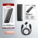 Θήκη Σκληρού Δίσκου Axagon Eem2-Gts2 Usb-C Enclosu Re Gen2 M.2 Nvme/Sata S
