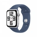 Smartwatch Apple Watch SE GPS 44 mm Silver Aluminium with Denim Sport - S/M