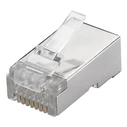 Βύσματα Δικτύου Goobay Rj45 93829, Cat 6 Stp, Μεταλλικό, 10Τμχ