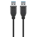 Καλώδιο USB Goobay 3.0 SuperSpeed 93928, 5 Gbit/s, 1.8m, μαύρο