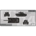 Mousepad Yenkee DEFENDER WT90 - limited edition WORLD OF TANKS
