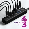 USB Hub Icy Box IB-HUB1737-C3 7-Port USB 3.2 Gen 1