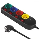 Πολύπριζο Maclean 4 Sockets 1,5m 1,5m Mce508 B