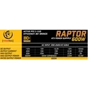 Τροφοδοτικό Rebeltec The Atx Rap Tor 600w Bronze 80+ Sin