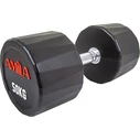AMILA Polygon PU Series Polygonal Dumbbell - 50.0 Kg