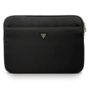 Guess Sleeve GUCS13NTMLBK 13" black Nylon Triangle Logo