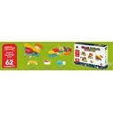 Παιχνίδι Κατασκευών Askato Little geniuses building blocks 62 pieces