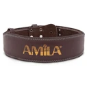 Ζώνη 'Αρσης Βαρών Amila Δερμάτινη Καφέ C Quality M