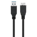 Καλώδιο USB Goobay 3.0 σε USB 3.0 micro Τype B 95026, 1.8m, μαύρο