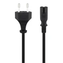 Καλώδιο Τροφοδοσίας Goobay Euro 95038 2x 0.75mm² 3m Μαύρο
