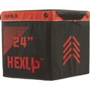 Εξάγωνο Πλειομετρικό Κουτί Amila HEXUP 60cm Κοκκινο/Μαύρο