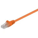 Καλώδιο Δικτύου Goobay 95227, CAT 5e U/UTP, CCA, PVC, 2m, πορτοκαλί