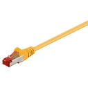 Καλώδιο Δικτύου Goobay 95473, CAT 6 S/FTP (PiMF), CCA, 1m, κίτρινο