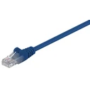 Καλώδιο Δικτύου Goobay 95554 Cat 5e U/Utp Cca 1.5m Μπλε