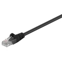 Καλώδιο Δικτύου Goobay 95562 Cat 5e U/Utp Cca Pvc 1.5m Μαύρο