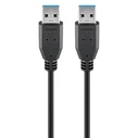 Καλώδιο USB Goobay 3.0 95717, 5 Gbps, 1M, Μαύρο