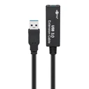 Καλώδιο USB Goobay προέκτασης USB 3.0 95727, active, 5Gbps, 5m, μαύρο