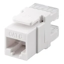 Αξεσουάρ Δικτύου Goobay Keystone module RJ45 CAT 6 95740, UTP, 250MHz, λευκό