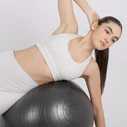 Μπάλα Γυμναστικής AMILA 65 cm - Ροζ