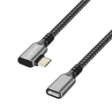Καλώδιο USB Logilink USB3.2 Gen2 Type-C to USB-C/F, PD, AV, 0.5m