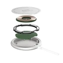 Ασύρματος Φορτιστής Crong Aluminium inductive silver
