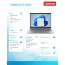 Laptop Lenovo 14" ThinkBook 14 G8 21SJ008APB W11Pro Ultra 5 225U/16GB/512GB///Luna Grey (US Keyboard)