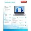 Laptop Lenovo 16" ThinkBook 16 G8 21SH00A4PB W11Pro Intel 7 240H/16GB/512GB/INT/Luna Grey (US Keyboard)