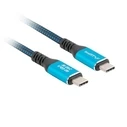 Καλώδιο USB Lanberg USB-C M/M USB4 1.5M 240W 60HZ black and blue