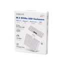 Θήκη για Σκληρό Δίσκο Logilink Very small USB3.2 Gen2x1 SSD USB-C NVM