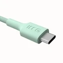 Καλώδιο USB Green Cell USB-C PowerStream 100W braid 1,2m Green