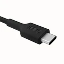 Καλώδιο USB Green Cell USB-C PowerFlex 100W silicone 1.2m Black