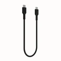 Καλώδιο USB Green Cell USB-C PowerFlex 100W silicone 1.2m Black