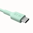 Καλώδιο USB Green Cell USB-C PowerFlex 100W silicone 1.2m Green