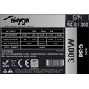 Τροφοδοτικό 300W Akyga TFX