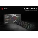 Gaming Πληκτρολόγιο Savio Mechanical Blackout X2 OUTEMU Blue, Hot Swap