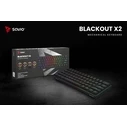 Gaming Πληκτρολόγιο Savio Mechanical Blackout X2 OUTEMU Blue, Hot Swap