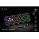 Gaming Πληκτρολόγιο Savio Mechanical Blackout X2 OUTEMU Brown, Hot Swap