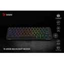 Gaming Πληκτρολόγιο Savio Blackout X2 PEACH