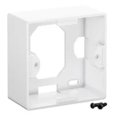 Ηλεκτρολογικό Κουτί Goobay οπίσθιο 96502 για πρίζα τοίχου Keystone, λευκό