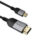 Καλώδιο USB Qoltec USB-C to HDMI 4K Cable 60Hz 32AWG 2m