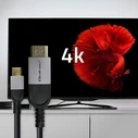 Καλώδιο USB Qoltec USB-C to HDMI 4K Cable 60Hz 32AWG 2m