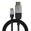 Καλώδιο USB Qoltec USB-C to HDMI 4K Cable 60Hz 32AWG 2m