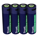 Trust Επαναφορτιζόμενες Μπαταρίες AA Li-ion 1700mAh 1.5V 4τμχ