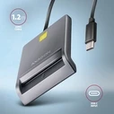 Card Reader Axagon CRE-SM3TC smart USB-C 1.2m cable