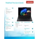 Laptop Lenovo 14" Ultrabook ThinkPad T14s G6 21QX00HEPB W11Pro Ultra 7 258V/32GB/1TB(US Keyboard)