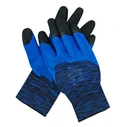 Moje Auto Γάντια Εργασίας 96-028, Αντιολισθητικά, One Size, Μπλε-Μαύρο